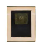 Wind Erosion A" - 1968 by Tajima Hiroyuki, woodblock print on paper, sold Feb 2026