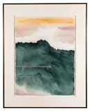 Sea Spray" - late 20th century by Nancy Tuttle May, watercolor on paper, sold Feb 2026