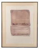 Treis" - 1985 by Nancy Tuttle May, watercolor on paper, sold Feb 2026
