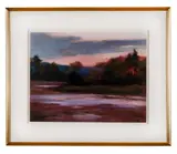 Looking Beyond I" Diptych - 2000 by Gayle Stott Lowry, pastel on paper, sold Feb 2026