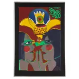 Untitled by Cornielle Guillaume Beverloo., 1979, lithograph in colors, sold Nov 2022