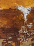 NY artist by Sam Fischer, oil on canvas, sold Jan 2024