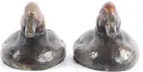 Untitled by Robert Winship, Bronze Duck Head Bookends, sold Feb 2024