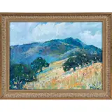 Mt. Diablo by Delia Bradford, 1997, oil on canvas, sold Mar 2022