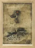 Untitled by Johnny Friedlaender, aquatint in colors, sold Mar 2022