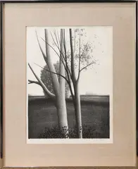 Untitled (landscape) by Robert Kipniss, lithograph, sold Mar 2022