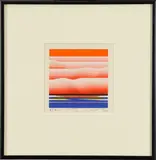 Untitled by Fumio Tomita, screenprint, sold Mar 2022