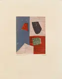 Untitled by Serge Poliakoff, lithograph in colors, sold Mar 2022
