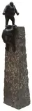 Two Men Climbing by Keld Moseholm Jorgensen, bronze, sold Apr 2026