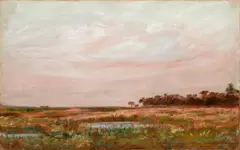 Marsh, Lake Scugog, circa 1911 by Tom Thomson, circa 1911, oil on canvas, sold May 2026