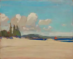 Petite Rivière, N.S., 1922 by J. E. H. MacDonald, 1922, oil on board, sold May 2026