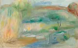 Paysage du Midi, circa 1900 by Pierre-Auguste Renoir, circa 1900, oil on canvas, sold May 2026
