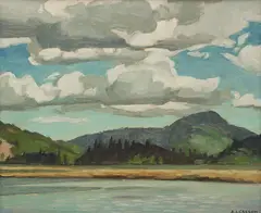 Conroy Marsh, 1968 by A. J. Casson, 1968, oil on board, sold May 2026