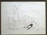 (École d'espagnol) by Pablo Picasso, lithograph, sold Feb 2021