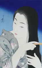 Untitled by Torii Kotondo, Woodblock Print 19''x13'' Sheet. Loose, sold Jun 2023