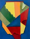 Untitled by Penny Purpura, oil on canvas, sold Dec 2023