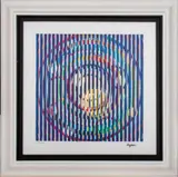 Untitled by Yaacov Agam, Giclee on Canvas, sold Dec 2023