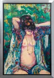 Nude Fixing Hair by Donald Roy Purdy, Oil on Panel, sold Dec 2023