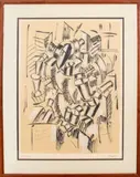 Untitled by Fernand Léger, 1913, lithograph, sold Dec 2023