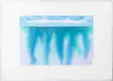 Untitled by Mac Wells, 2001, watercolor painting on paper, sold Dec 2023
