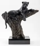 Vigilant by LeRoy Neiman, 1987, Bronze Sculpture, sold Jan 2024