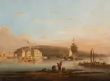The Royal William Victualling Office by Nicholas Matthews Condy, Oil on panel, offered Oct 2025