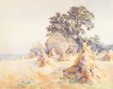 A coastal landscape - Watercolour - 24 by Edward Hamilton Chetwood-Aiken, Watercolour, sold Oct 2025