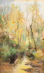 Untitled by William Widgery, Watercolour -73 x, sold Oct 2025