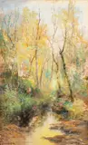 Untitled by William Widgery, Watercolour -73 x, sold Oct 2025
