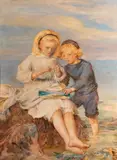 Untitled by Ellen Gertrude Hill, 1883, Watercolour -68 x, sold Oct 2025