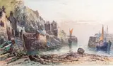 Shepherd's Cottage by Walter Henry Sweet, 1882, Watercolour, sold Oct 2025