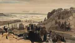The Weald of Kent - Pencil by Rowland Hilder, Pencil, sold Oct 2025