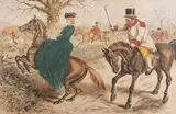 Gone Away by John Leech, pencil, sold Oct 2025