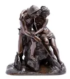 Untitled by Paul Gayrard, bronze, sold Oct 2025