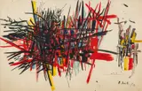 Untitled by Ed Smith, Mixed media on paper -, sold Oct 2025