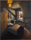 Untitled by Hugo Lines, 2012, Oil on board -, offered Oct 2025