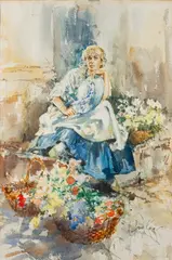 Untitled by Gordon King, Watercolour -, offered Oct 2025