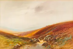 Untitled by John Shapland, Gouache with watercolour -, sold Aug 2025