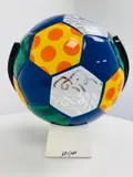 Ball with Heart by Romero Britto, mixed media, offered Aug 2025