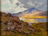 Cader Idris by Alfred Oliver, Oil on canvas, sold Jul 2025