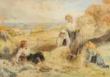 Untitled by Myles Birket Foster, Watercolour, sold Jul 2025
