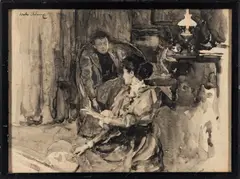 Untitled by Walter Osborne, Watercolour -24 x, sold Jul 2025