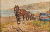 Untitled by James William Booth, Watercolour -32 x, sold Jul 2025