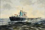 Steelcliffe Hall in Lake Ontario - Oil by Robert Mcvittie, Oil on canvas -40 x, sold Jun 2025