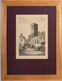 Wilfred L. (fl. 1925-40). St. by Exeter. Vinson, etching, sold May 2025