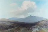 West Hill Tor by Frederick John Widgery, Gouache on paper -58 x, sold Apr 2025