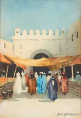 Untitled by Hans Jacob Hansen, Watercolour -26 x, sold Apr 2025