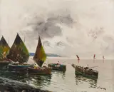 Untitled by Giuliano de Luca, Oil on canvas -, offered Mar 2025