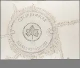 Untitled by Kim Angelo Christiansen, 2002, Charcoal rubbing on board of a manhole cover in New York -, sold Feb 2025