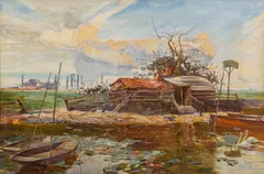 Untitled by David Murray, Watercolour -, sold Feb 2025